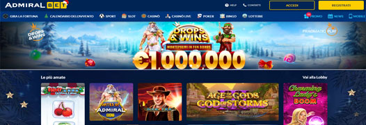Codice Bonus Slot Admiralbet