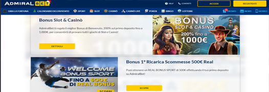 Admiralbet promozioni