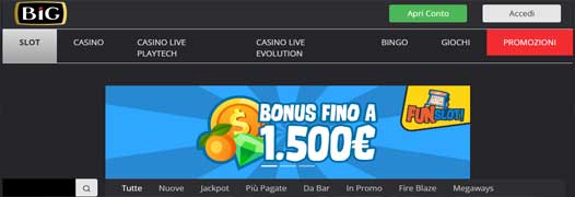 Codice Bonus Slot bestingame