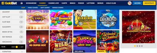 Goldbet slot online