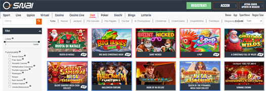 Codice Bonus Slot Snai