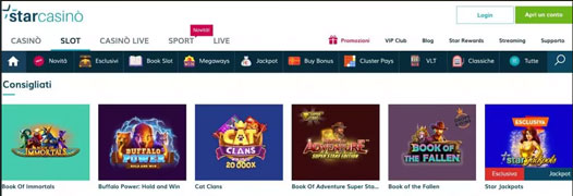 Starcasinò affidabilità