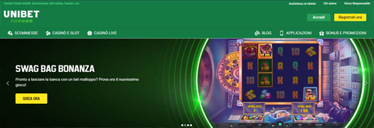 Unibet promozioni