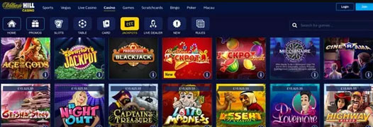 Codice Bonus Slot WilliamHill