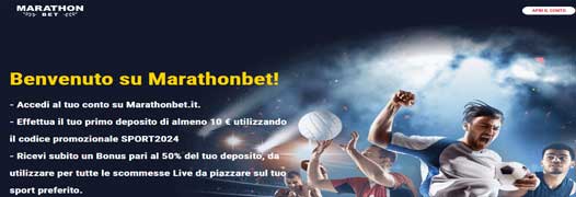 Marathonbet bonus