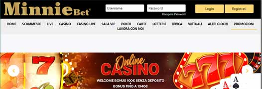 Codice Bonus Slot Minniebet - Guida completa 2 Minniebet casinò bonus