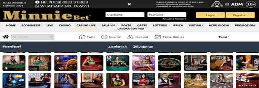 Codice Bonus Slot Minniebet - Guida completa 5 Minniebet casinò online