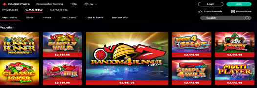 Bonus Pokerstars