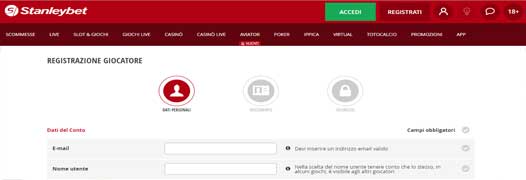 Codice Bonus Slot Stanleybet - Guida completa 3 Stanleybet casinò