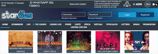 Codice Bonus Slot StarYes - Guida completa 4 Staryes casinò online